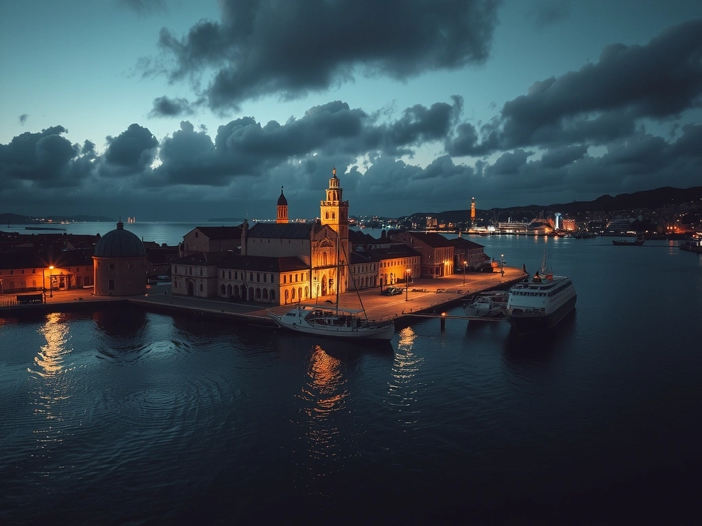 Carte de rayonnement Marseille Monde