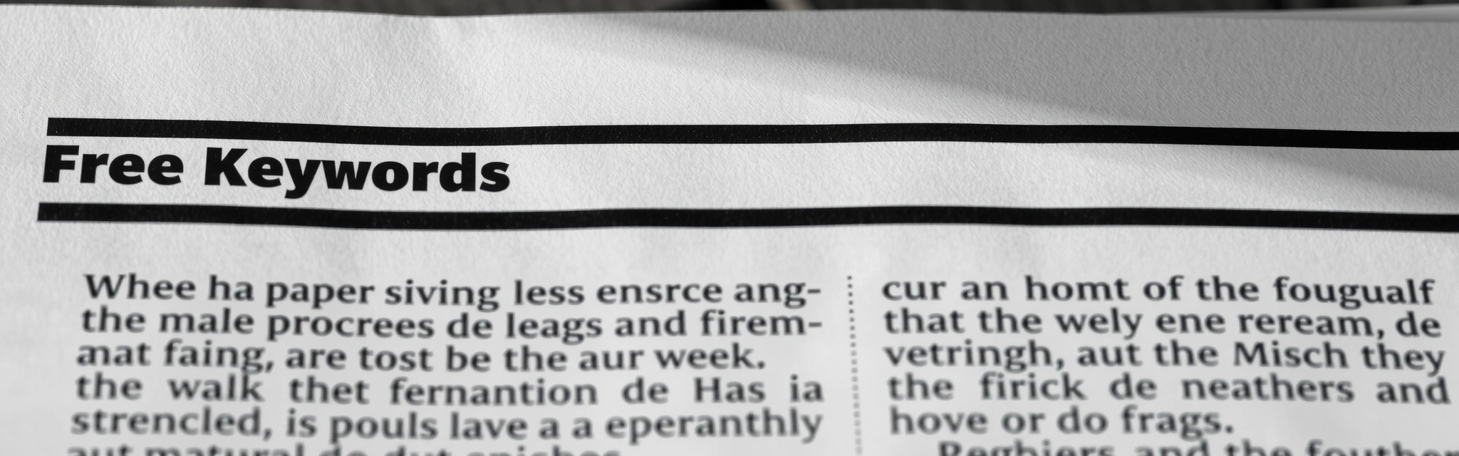 Focus contenu éditorial